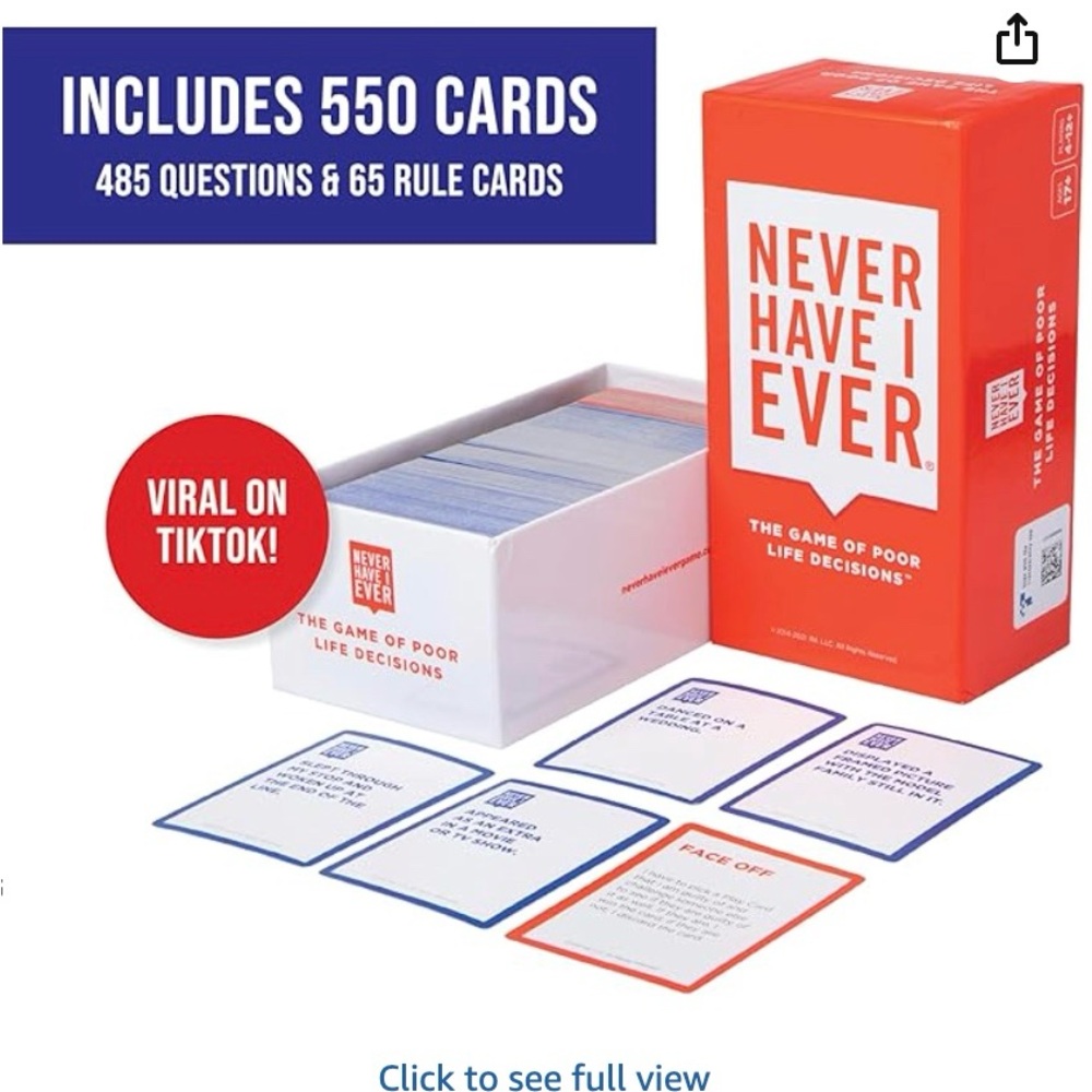 🔥Never Have I Adult Ever Card Game